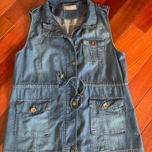 2Sable Denim Vest
